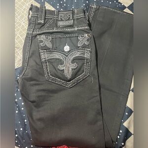 Men’s rock revival jeans 34x33